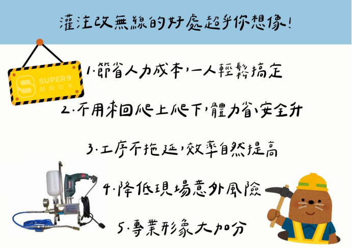 灌注改無線