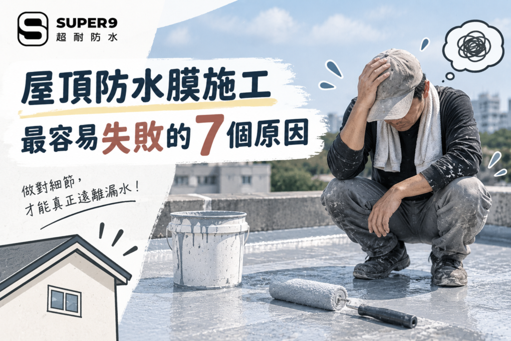 屋頂防水膜
